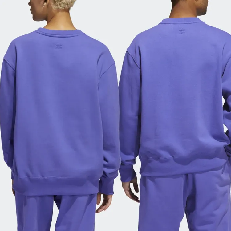 Adidas Originals Pharrell Williams Sweatshirts Unisex Blue-4