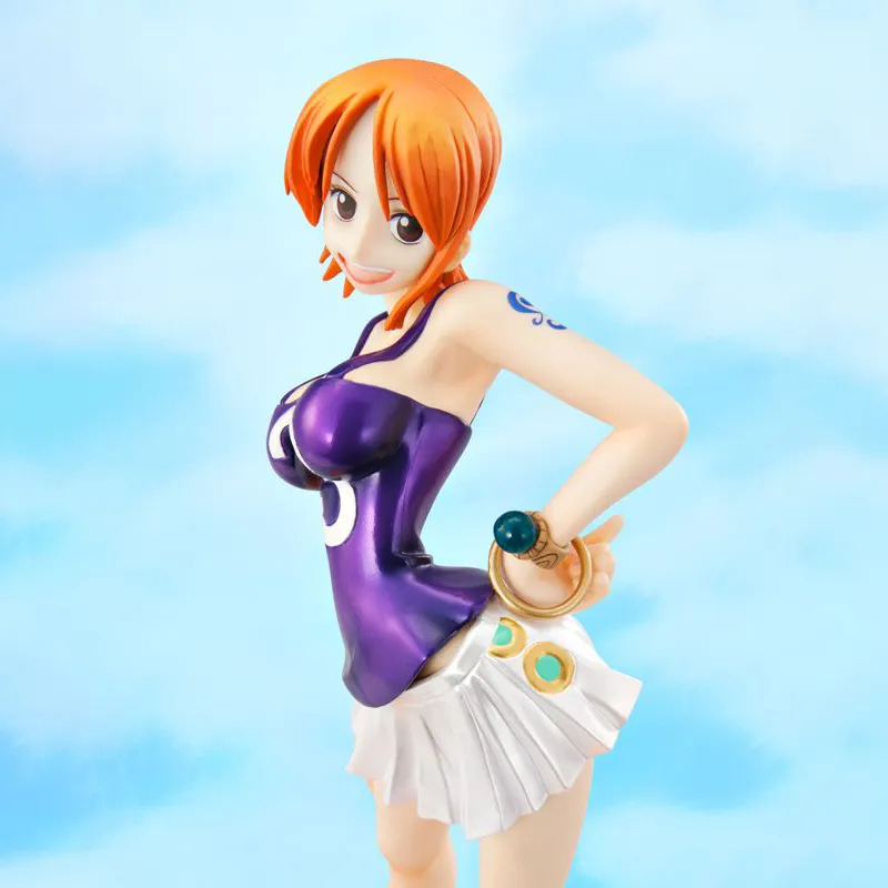 MegaHouse Nami P.o.p One Piece Limited Edition Ver.2 Repaint Scale Figures 21cm-4