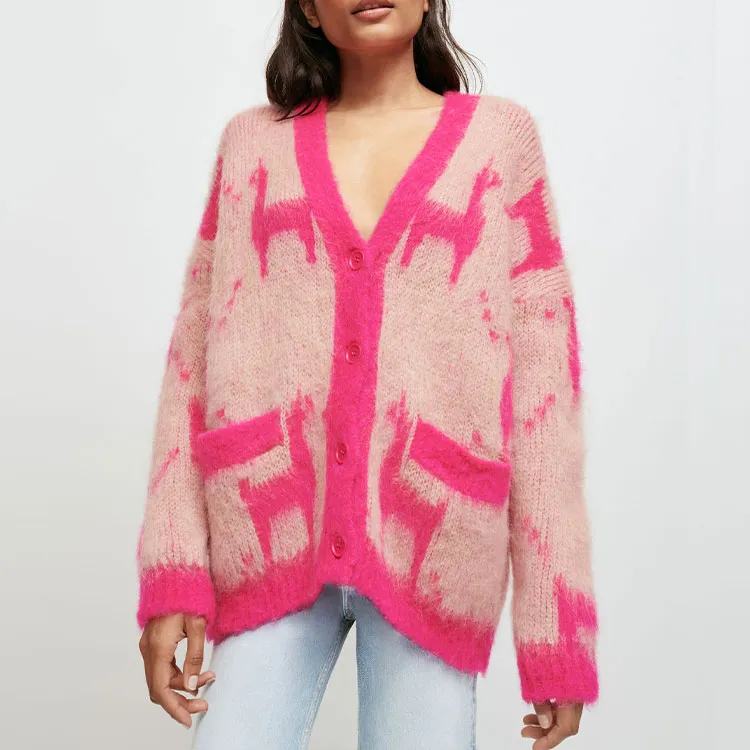 Maje Sweaters Women's Pink-1