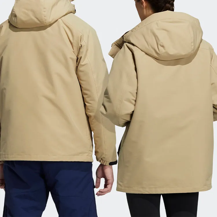 Adidas Down Jackets Unisex Light Khaki-3