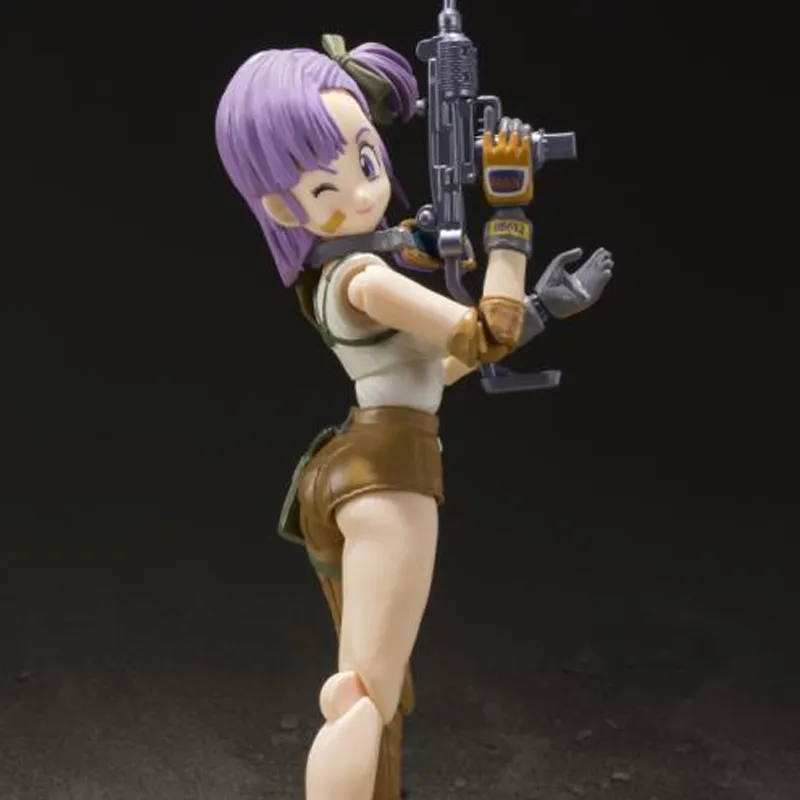 BANDAI Bulma Bandai SHF Dragon Ball Event Exclusive Color Edition Action Figures 13.5cm-5
