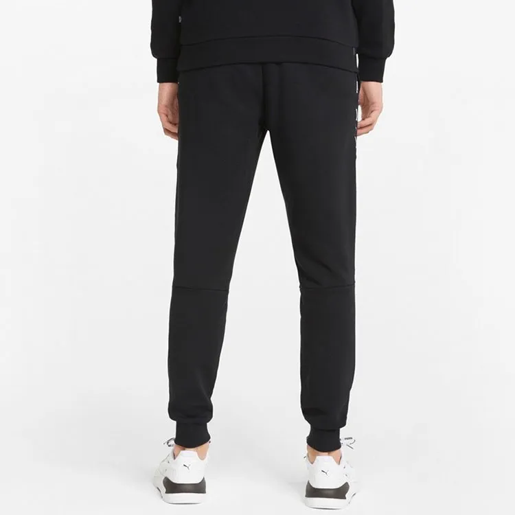 PUMA Knitted Sports Pants Men's Black-4