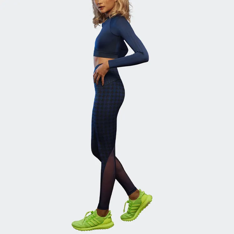 Adidas Ivy Park Halls Of Ivy Crop Top 2.0 Dark Blue/Black-6