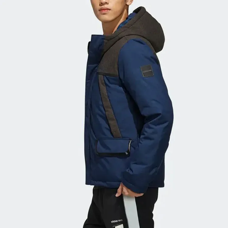Adidas Neo Down Jacket Men's Blue-4