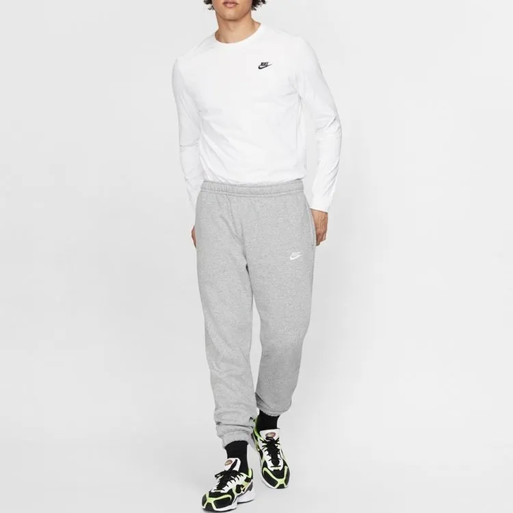Nike Knitted Sweatpants Men's Gray-2