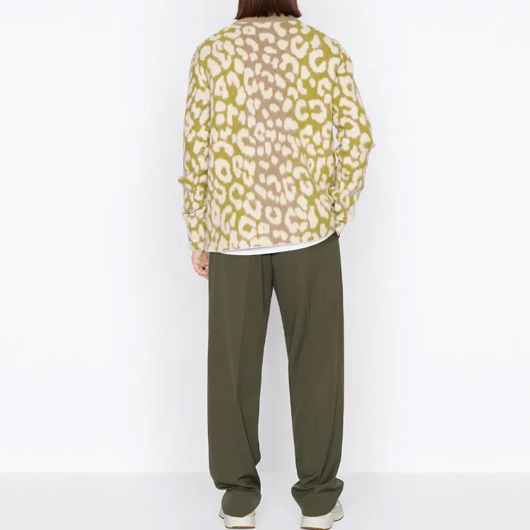 DIOR Quarterly New Products Cashmere Sweaters Men Yellow-2