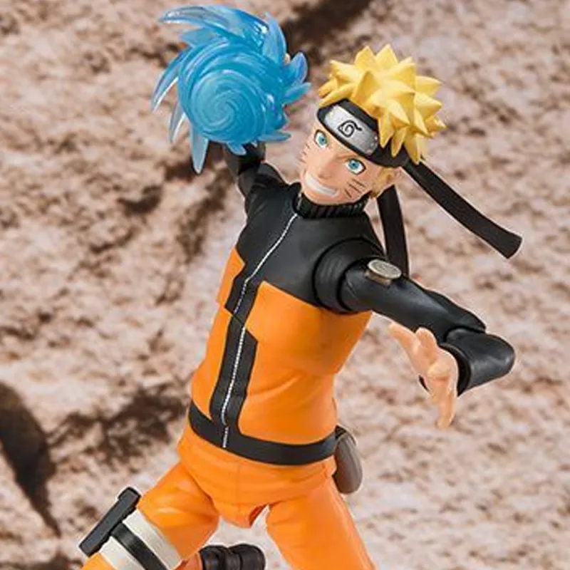 BANDAI Naruto Uzumaki Bandai Soul Limited SHF Naruto  The Path Of The Ninja Action Figures 14cm-5