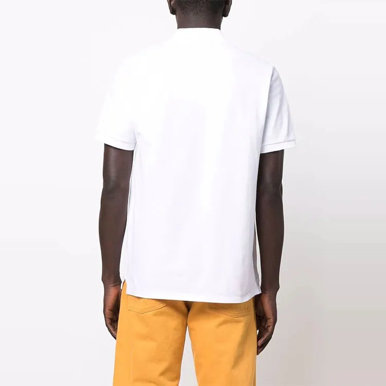 Maison Kitsune Polo Shirts Men White-3