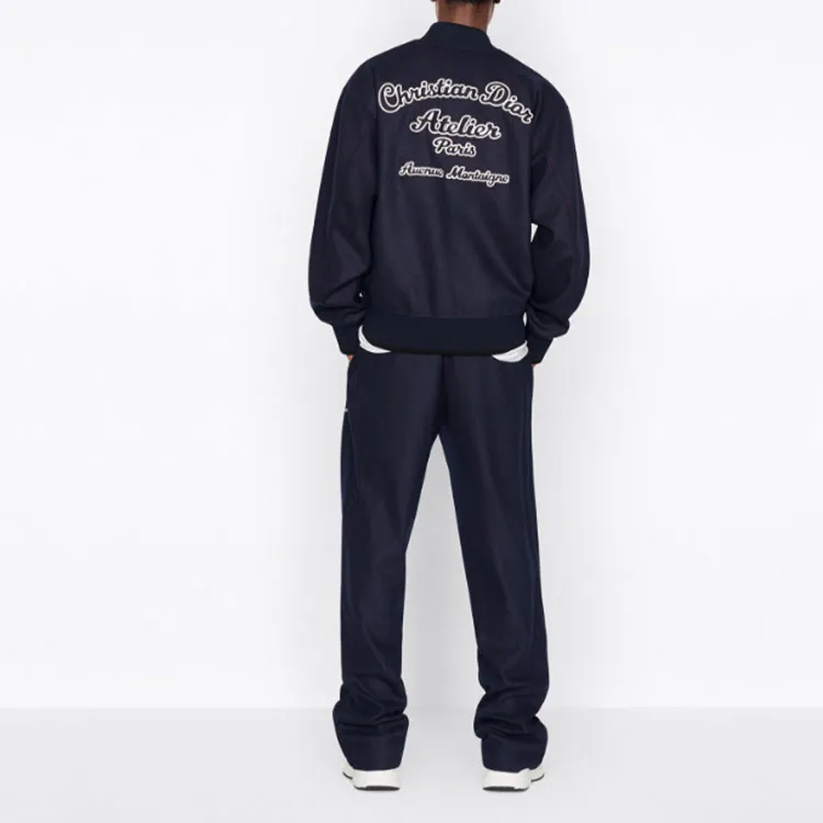 DIOR Jackets Men Blue-5
