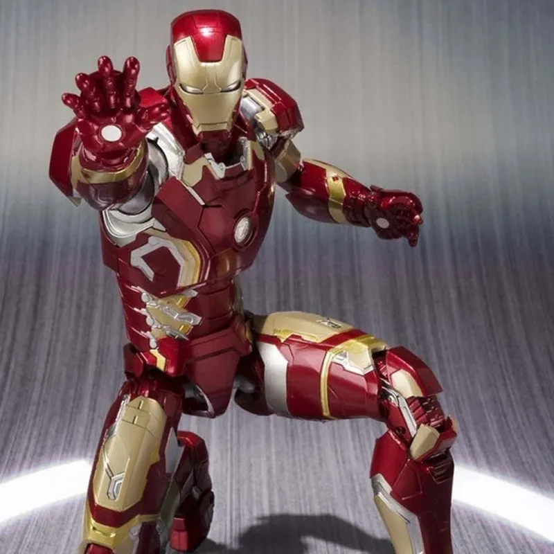 BANDAI Iron Man SHF Avengers 2 O Creation Era MK 43 Action Figures-5