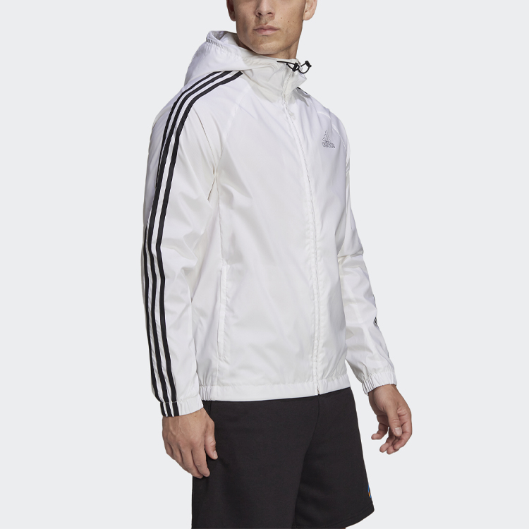 韓国 [adidas] プレミアム ジャケット (White) 韓国 ホワイト（白）系 adidas(アディダス) アウター