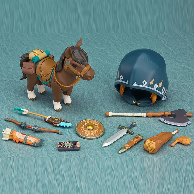 GSC Link No.733 DX The Legend Of Zelda, Wild Breath Ver. DX Nendoroid Deluxe Version Chibi Figures 10cm-7
