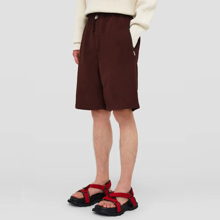 JIL SANDER Sports Shorts Men Brown-4