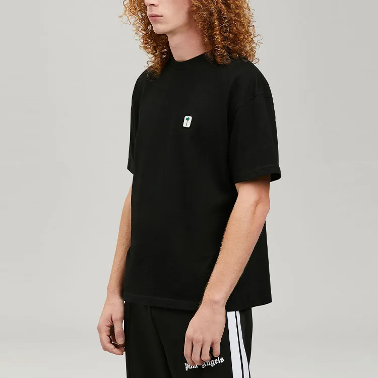 PALM ANGELS Palm Tree Pxp White Patch T shirt-4