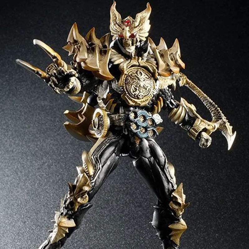 BANDAI Kamen Rider GEATS Kamen Rider OOO Sigman Limited SIC Kamen Rider, Shocker Leader Action Figures-5