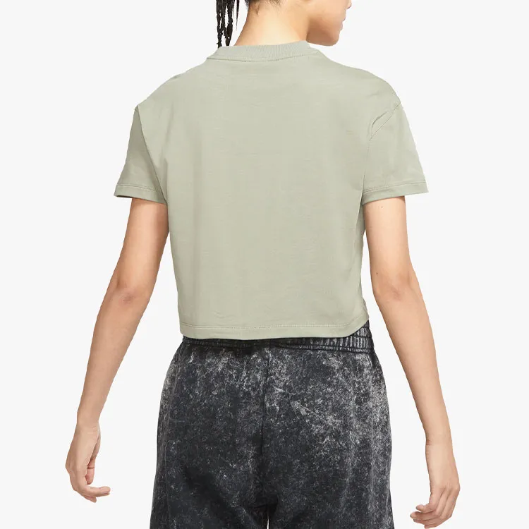 Nike Women's NikeLab Tee Light Army/White-3