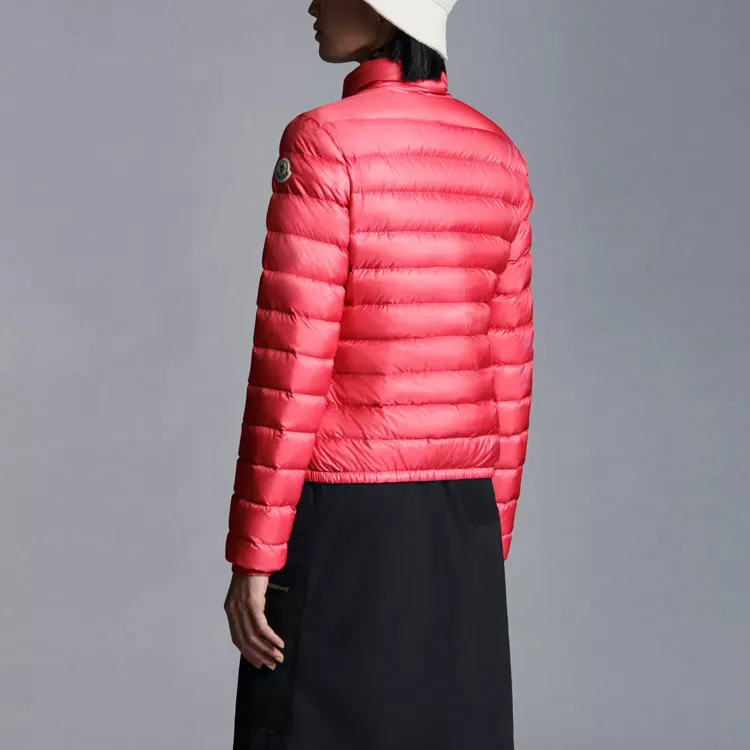 Moncler Lans Series Down Jackets Women's Pink-1