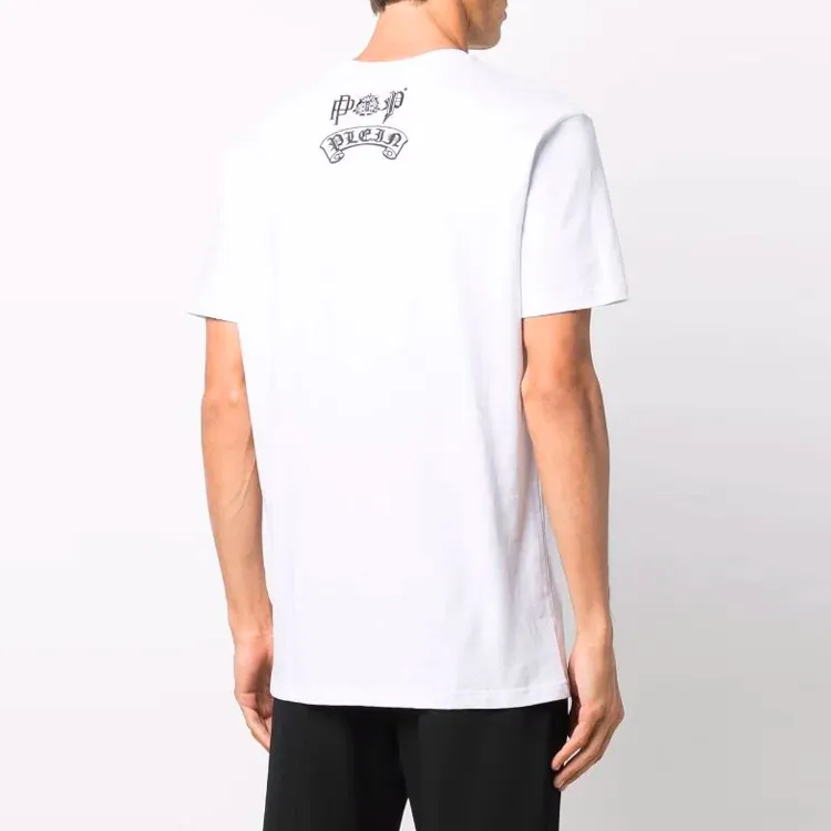 PHILIPP PLEIN T Shirts Unisex White-4
