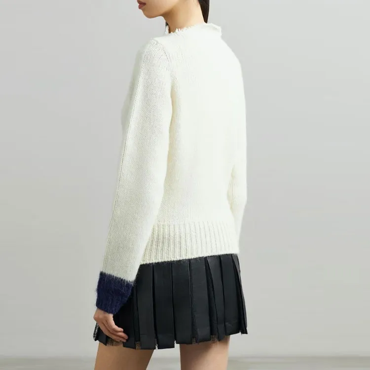 RAF SIMONS SS22 Sweater Women's White-1
