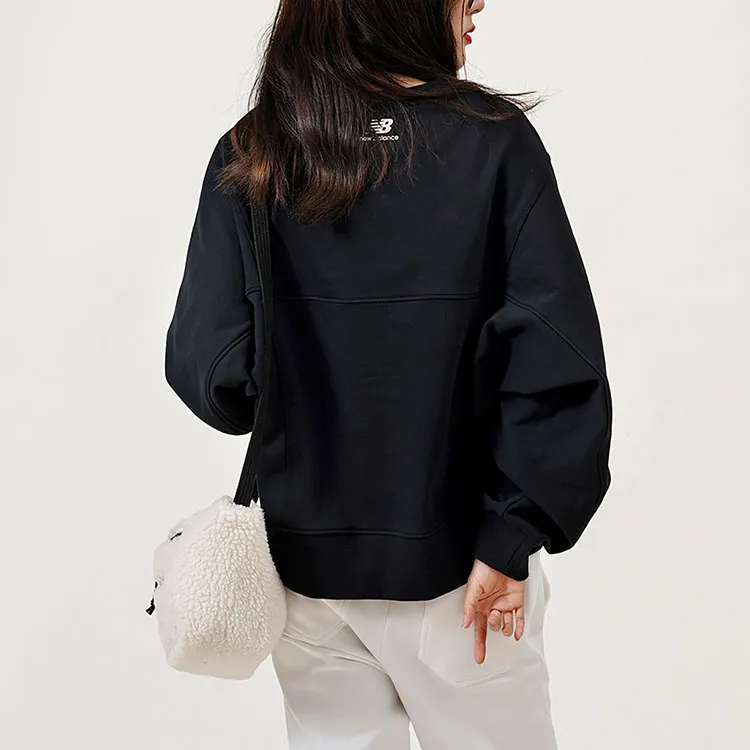 New Balance Sweatshirt Women's Black-3
