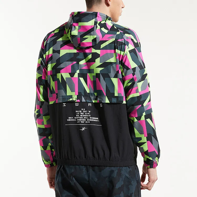 Anta Jacket Men's Fluorescent Vermilion-3