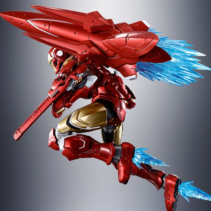 BANDAI Iron Man American Collection Shf Tech on Avengers Action Figures-5
