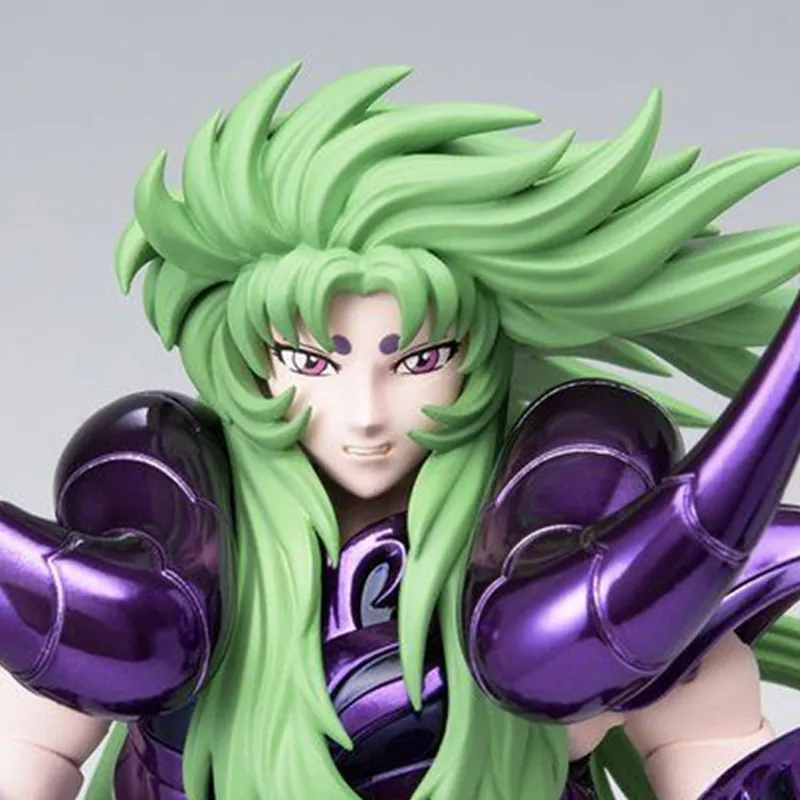 BANDAI Shion Saint Seiya Mythology Ex Hades Chapter White Zodiac Underworld Armor Action Figures-5