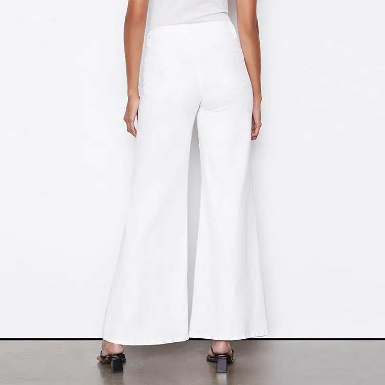 FRAME Le Palazzo High Rise Flared Jeans-3