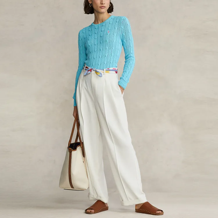 Polo Ralph Lauren SS22 Sweater Women's Blue-2