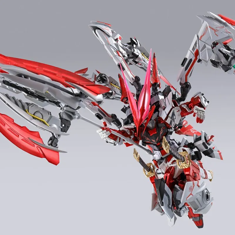 BANDAI METAL BUILD 1/100 Mobile Suit Gundam SEED ASTRAY R Gundam Astray Collection Super Red Dragon 18cm Hobby Model-5