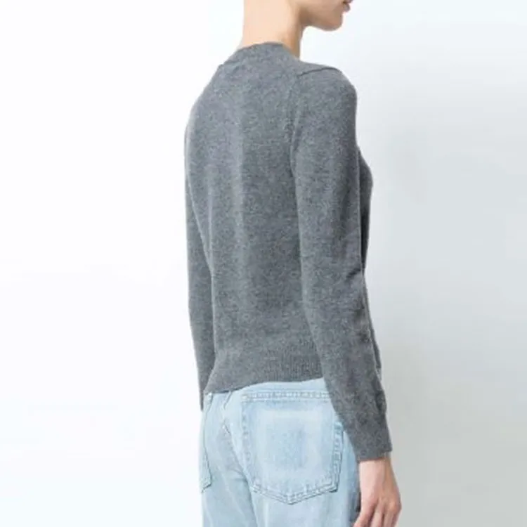 CDG Play Sweaters Women's Gray-3