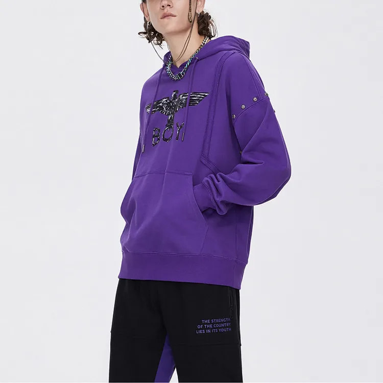 Boy London Sweatshirts Unisex Purple-6