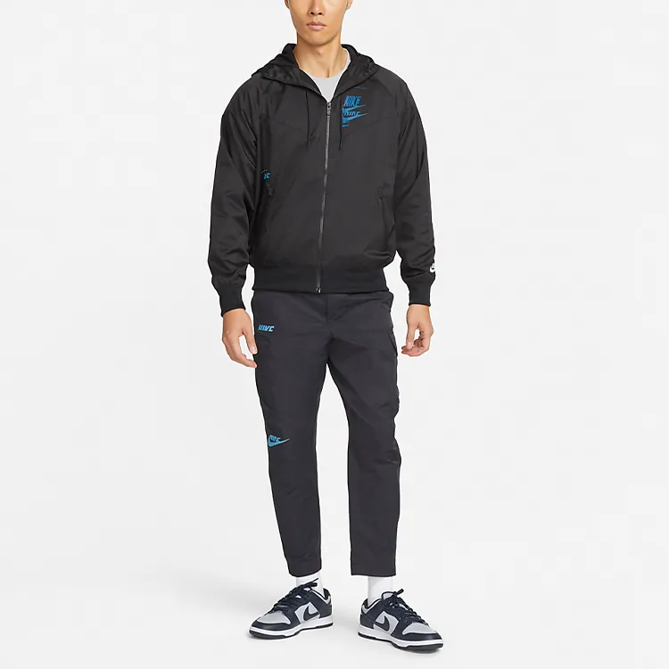 Nike Sportswear Essentials Series Jackets Men Black-2