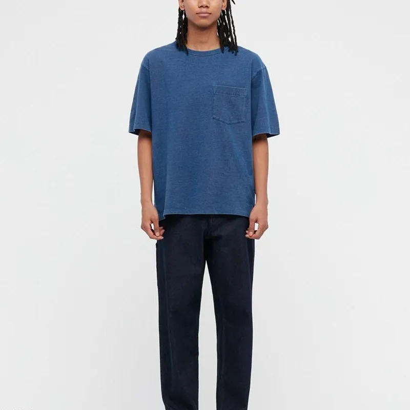 UNIQLO T Shirt Unisex Royal Blue-1