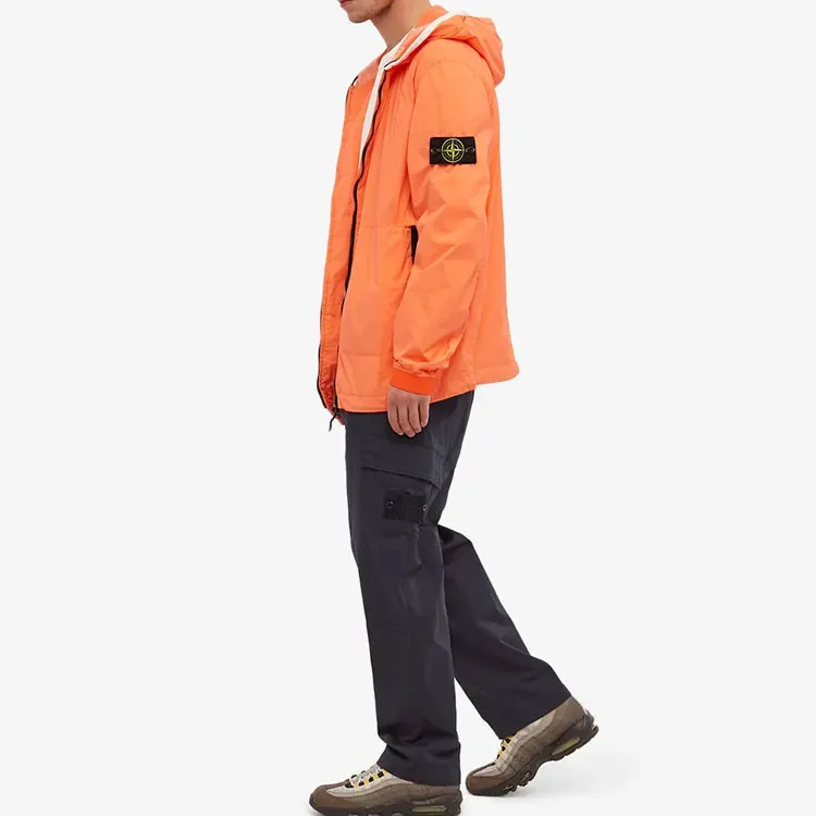 STONE ISLAND Jackets Men Orange-1