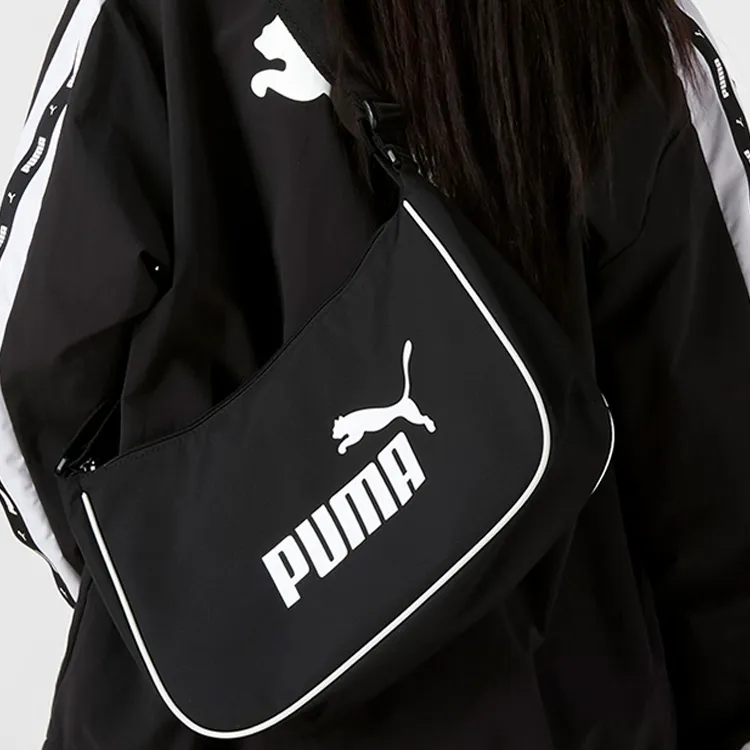 PUMA Polyester Portable Crossbody Bag, Shoulder Bag Regular Unisex Black-4