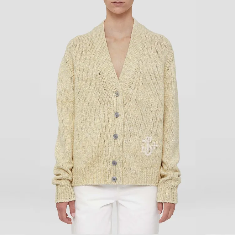JIL SANDER Sweaters Women's Light Yellow-4