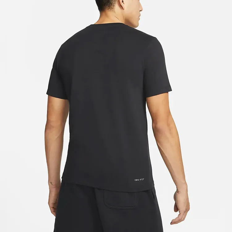 JORDAN Air Dri FIT T Shirts Men Black-3