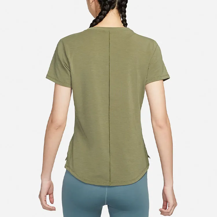 Nike T-Shirts Women's Medium Olive Green-3
