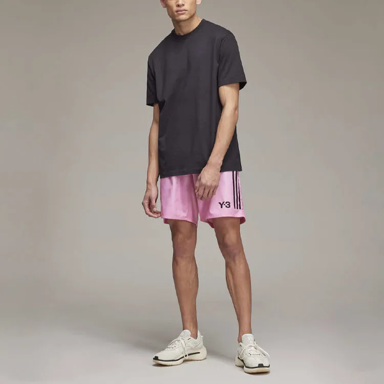 Y-3 X Real Madrid SS22 120th Anniversary Goalkeeper Shorts Pink-2