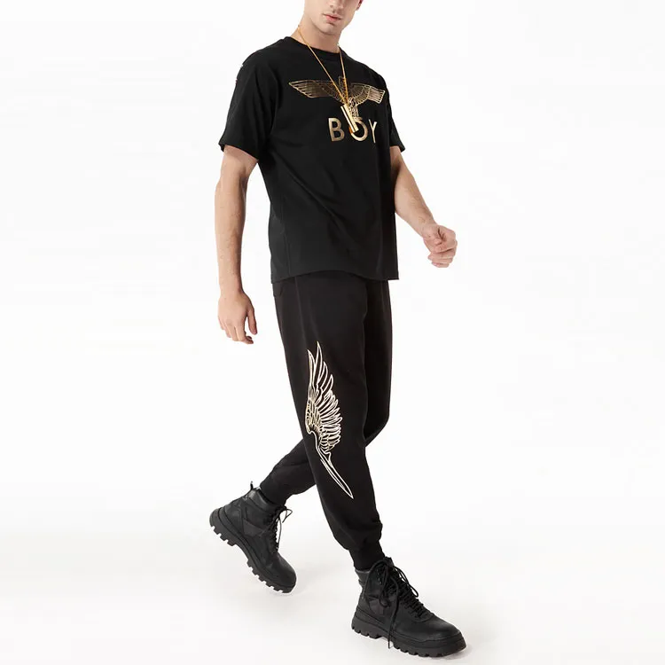 Boy London Knitted Sports Pants Unisex Black-2