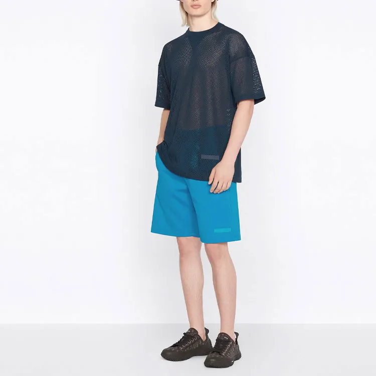 DIOR Quarterly New Products T-Shirts Men Navy Blue-4