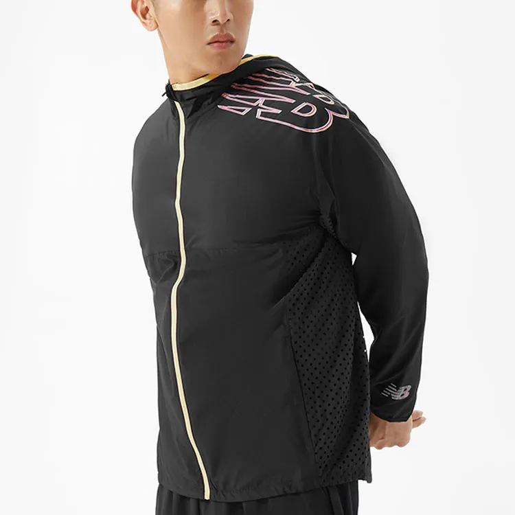 New Balance Fast Flight Jackets Men Black-4
