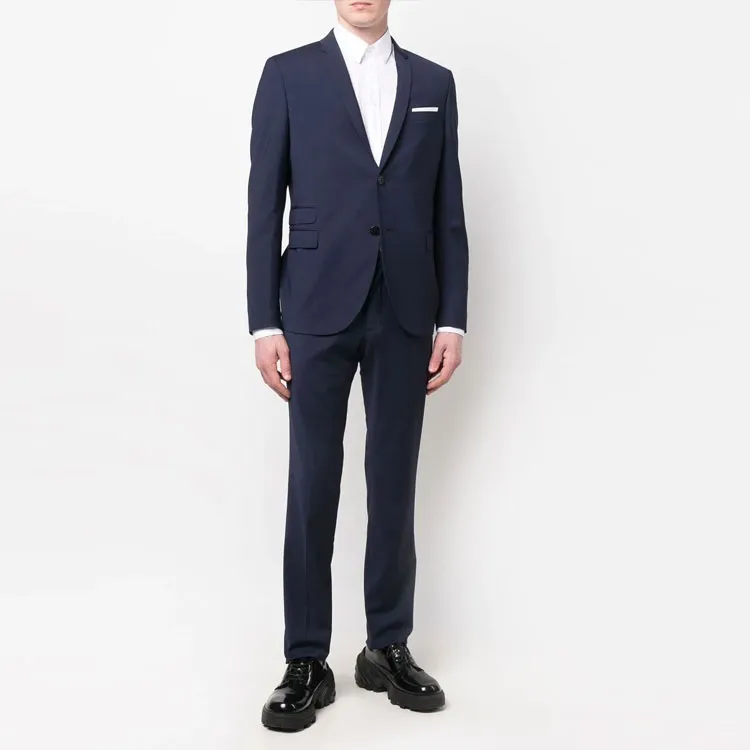 Neil Barrett Business Suits Men Set Blue-1
