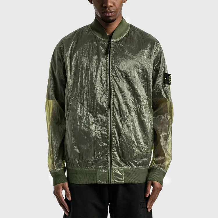 STONE ISLAND Jacket Men's Olive-3