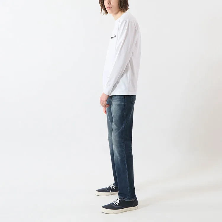 Champion Straight Long Sleeved T Shirt Japan Version Unisex-4