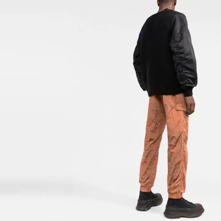 STONE ISLAND SS22 Casual Pants Men's Orange-1