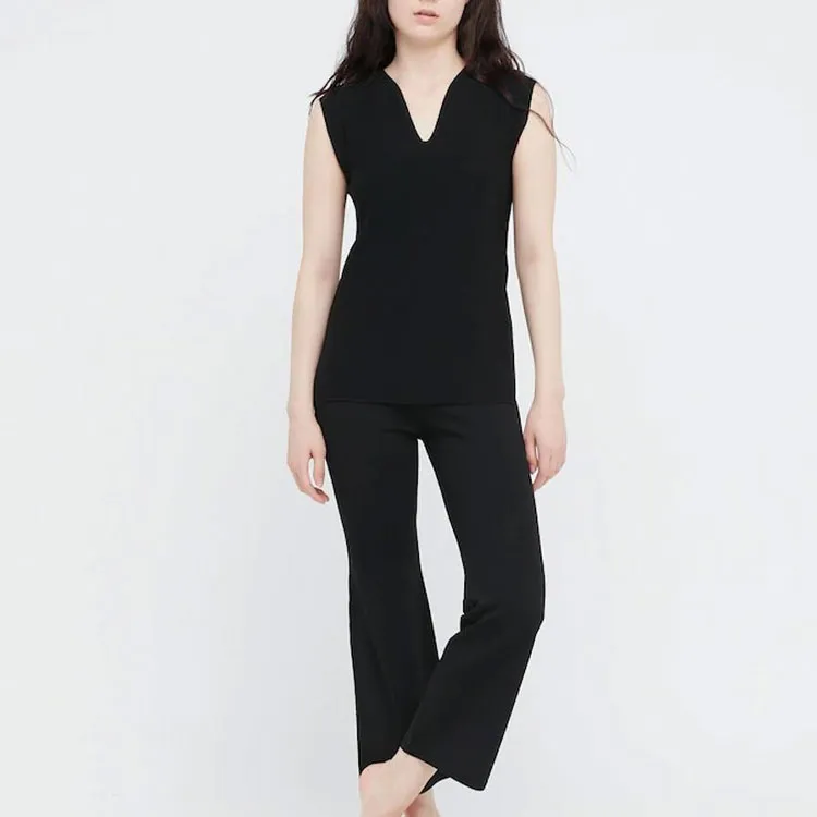 UNIQLO Vests Women's Black-4