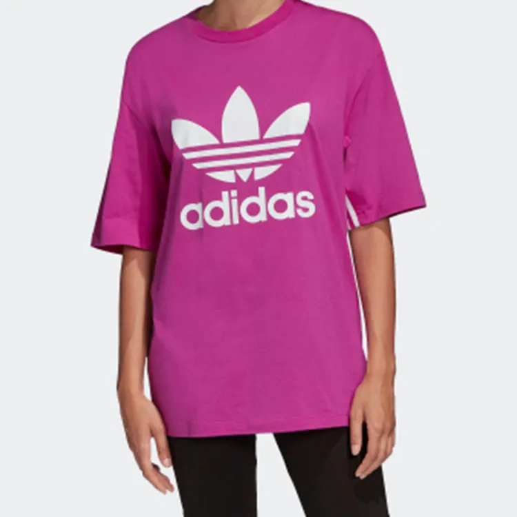 Adidas Originals T Shirt Women's Vivid Purple-2