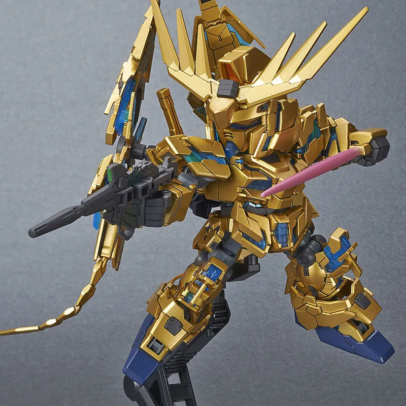 BANDAI BB Warrior SDCS Mobile Suit Gundam Unicorn Size 03 Phenex NT Version Model Kits 8cm-5